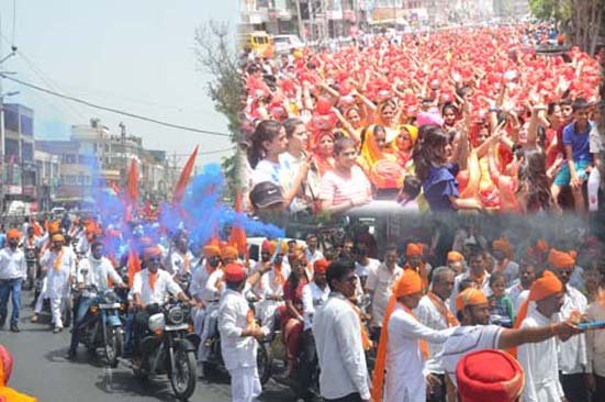 लोहार समाज की निकली भव्य शोभायात्रा