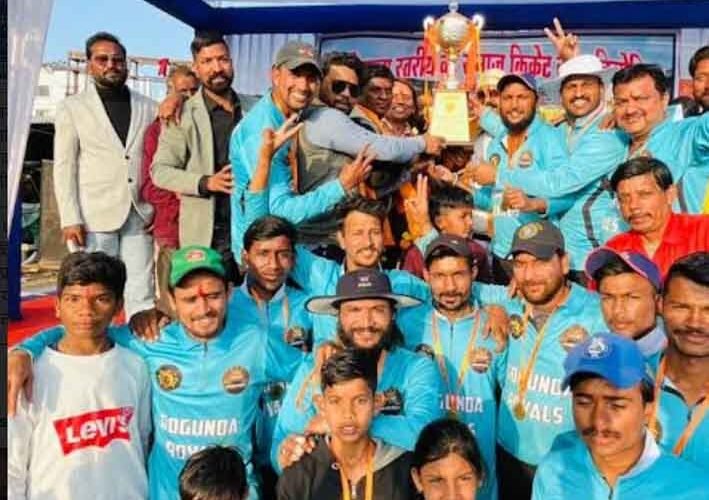 राज्य स्तरीय वेद क्रिकेटःदेवनारायण का ऑलराउंड प्रदर्शन, गोगुंदा बना छठी बार चौंपियन