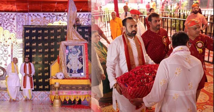 श्री ध्वजाजी पधारे हैदराबाद हुआ भव्य आरोहण