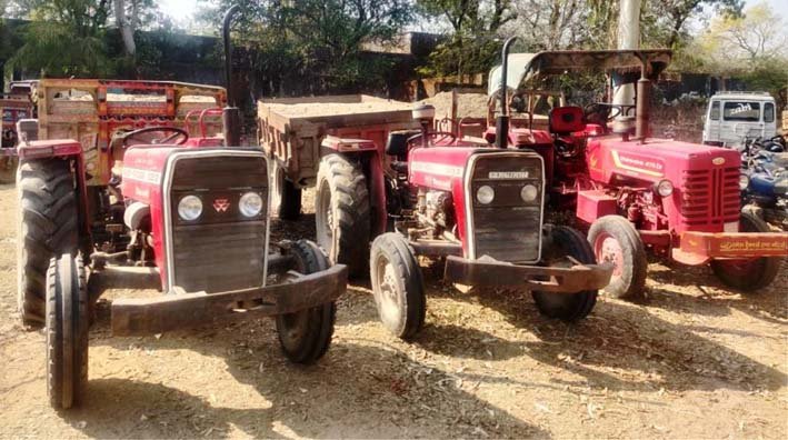 अवैध खनन, निर्गमन, भण्डारण की रोकथाम के लिए कार्यवाही जारी