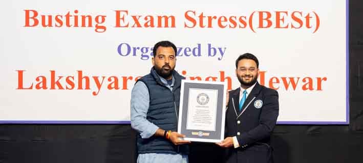 लक्ष्य प्राप्ति के पथ पर संघर्ष जारी रखा तो लक्ष्य पर राज सुनिश्चित-डॉ. लक्ष्यराज सिंह मेवाड़