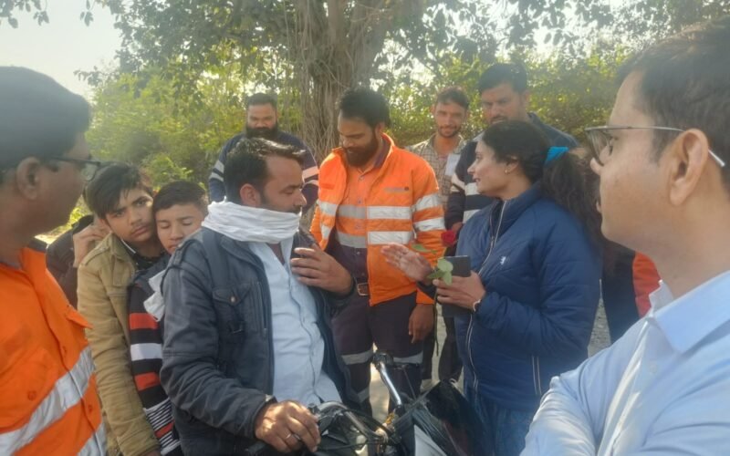 हिन्दुस्तान जिंक राजपुरा दरीबा में डीटीओ ने वाहन चालकों से की समझाइश
