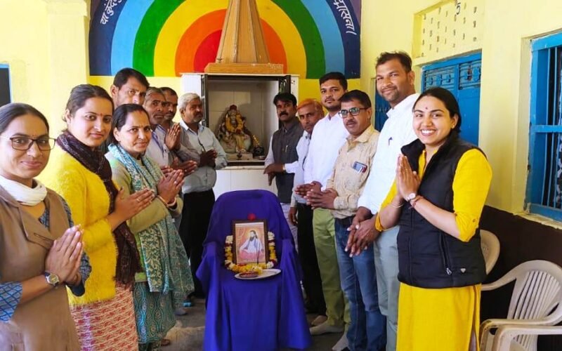 रविदास जयंती पर फलीचड़ा में किया समारोह का आयोजन