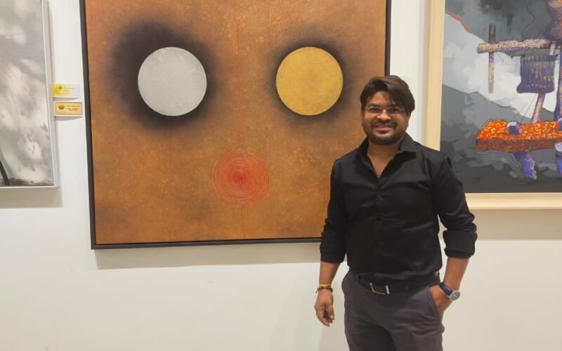उदयपुर के आर्टिस्ट निर्मल की कृति कुण्डलिनी का राष्ट्रीय स्तर पर चयन