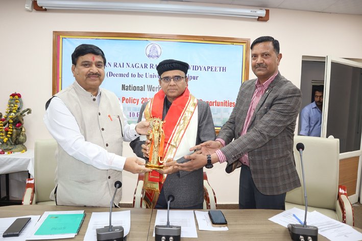 भारतीय भाषाओं को बढ़ावा, नयी शिक्षा नीति का प्रमुख सौपान – प्रो.़ सारंगदेवोत