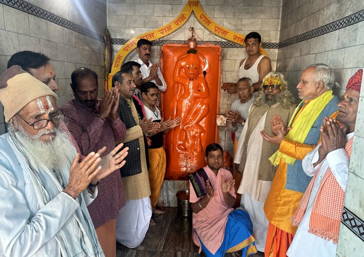 बांसवाड़ा : लालीवाव मठ में अनुष्ठानों एवं यज्ञ की धूम रही