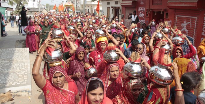 कलश यात्रा के साथ हुआ भागवत कथा का समापन