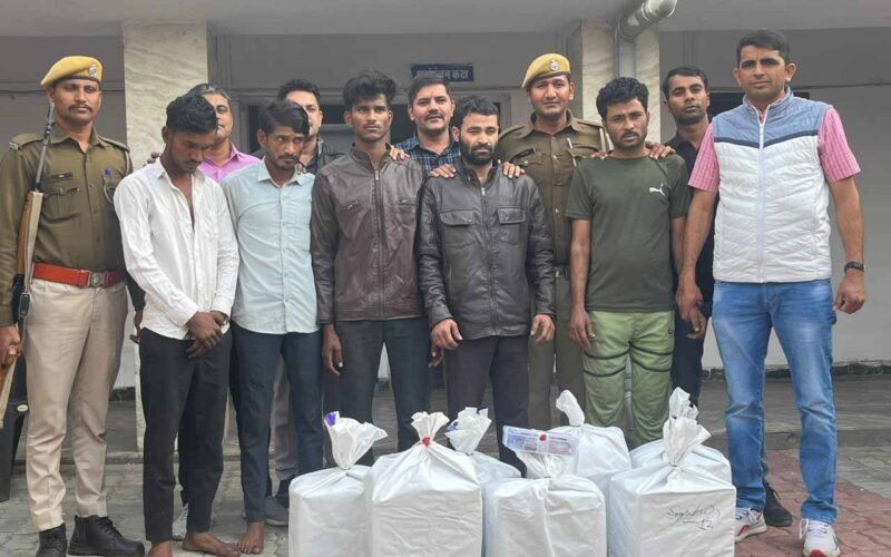 शनि मंदिर में चोरी का पर्दाफाश, पकड़े गए 5 आरोपियों ने कबूली आधा दर्जन वारदात 