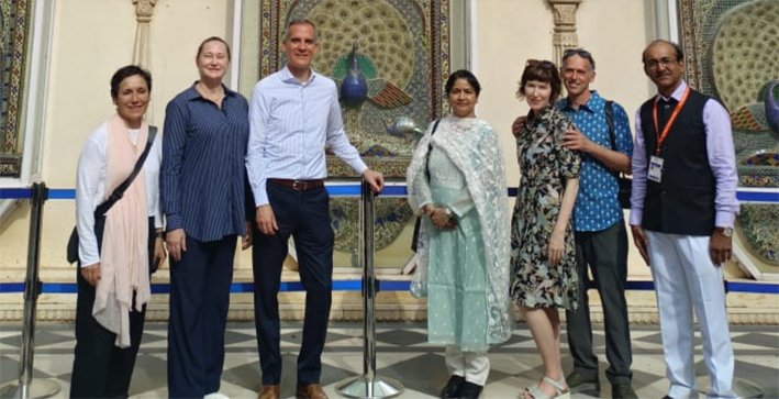 यूएसए के एंबेसेडर एरिक एम गार्सेटी उदयपुर पहुंचे