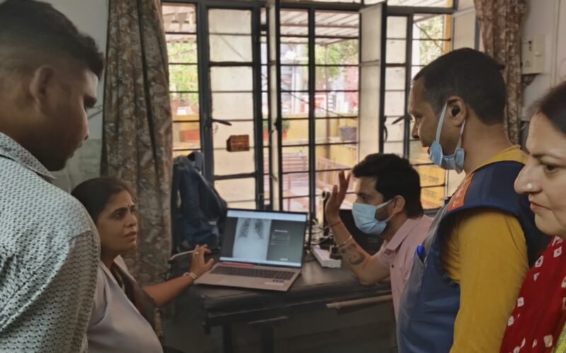 शहर के भूपालपुरा पीएचसी पर टीबी रोग खोज कैम्प आयोजित