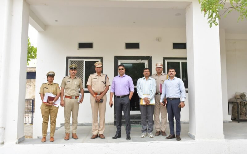 पुलिस पर्यवेक्षक आईपीएस मंडल ने भीम और कुंभलगढ़ में ली पुलिस अधिकारियों की बैठक
