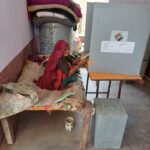 कुंभलगढ़ की 90 वर्षीय चंद्रीबाई ने घर से दिया वोट