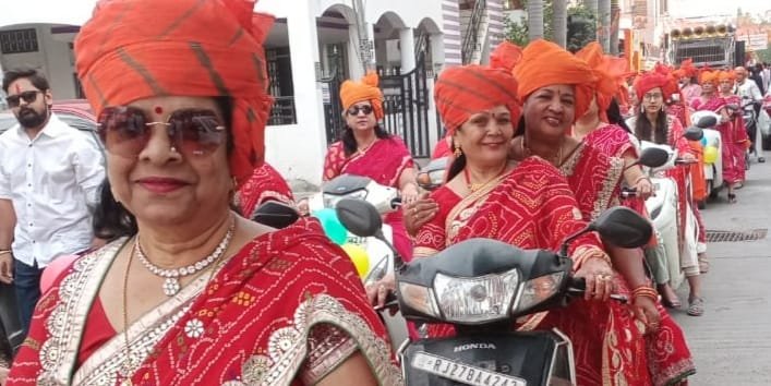 महावीर जयंती सेक्टर तीन में बड़ी धूमधाम एवं श्रद्धा के साथ संपन्न