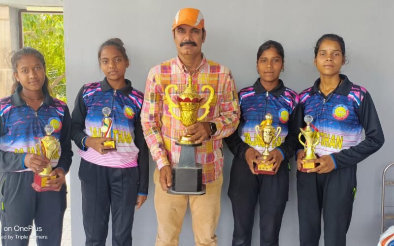 राजस्थान ने राष्ट्रीय सब जूनियर टेनिस बॉल क्रिकेट प्रतियोगिता में जीता कांस्य पदक
