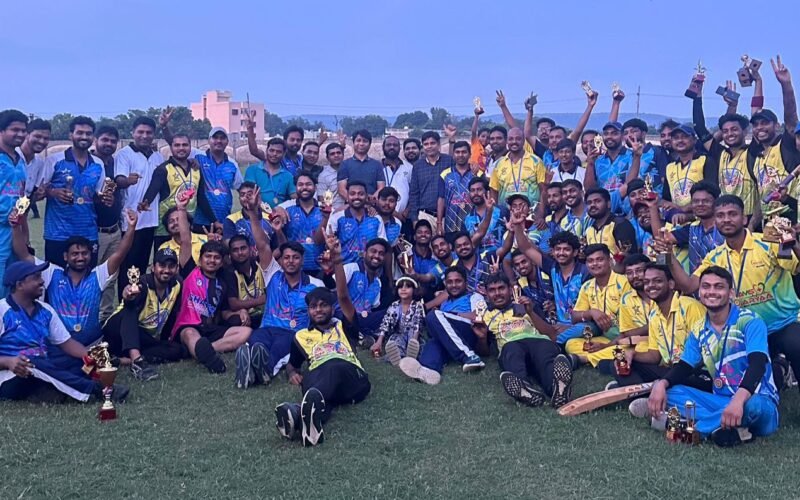 उदयपुर अंचल के ऑल आदिवासी डॉक्टर्स वेलफेयर सोसाइटी के क्रिक्रेट टूर्नामेट का समापन