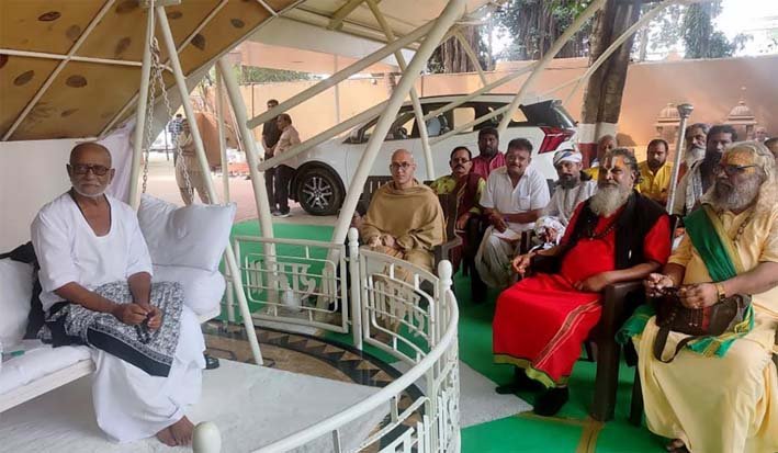 लालीवाव मठ में 20 से 27 नवम्बर तक विराट महोत्सव की तैयारियां जोरों पर