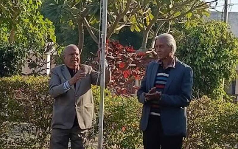 एक बटा विकास समिति ने मनाया गणतन्त्र दिवस समारोह