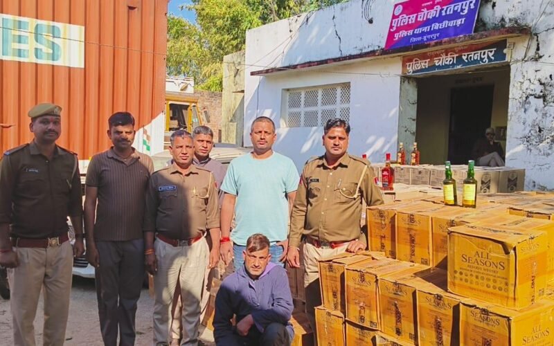 कुलर और इलेक्ट्रॉनिक सामान की आड़ में हो रही थी शराब तस्करी, बिछीवाड़ा पुलिस ने 45 लाख की 660 कार्टन जब्त