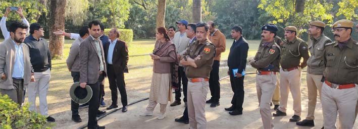 राज्य स्तरीय गणतंत्र दिवस समारोह की तैयारियां जोरों पर