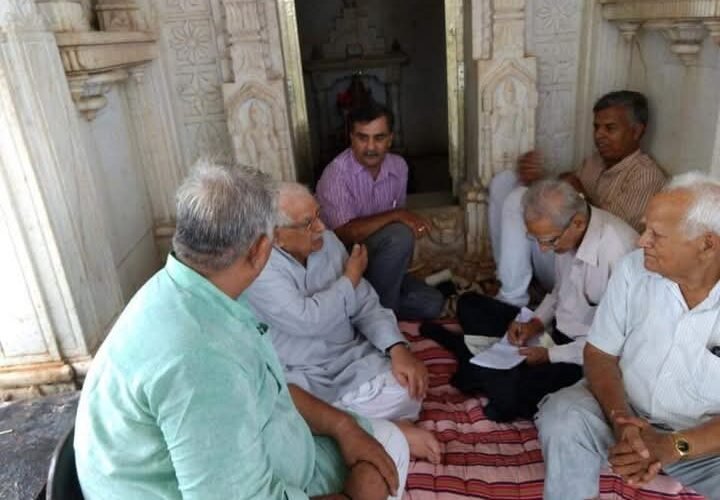 नारायण लाल शर्मा को अश्रुपूरित अंतिम विदाई