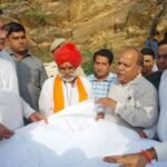 जल संसाधन मंत्री सुरेश रावत ने किया देवास परियोजना का निरीक्षण