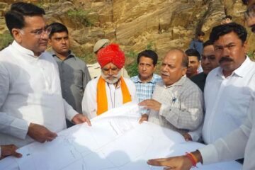 जल संसाधन मंत्री सुरेश रावत ने किया देवास परियोजना का निरीक्षण