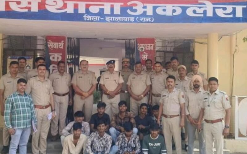 झालावाड़ जिले में सामुहिक दुष्कर्म के प्रकरण में थाना अकलेरा की त्वरित कार्रवाई