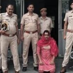 10 लाख की रंगदारी और स्कॉर्पियो लूट का इनामी बदमाश महिला के वेश में पकड़ा गया