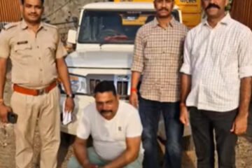 14 पेटी अंग्रेजी शराब जब्त, बोलेरो चालक गिरफ्तार
