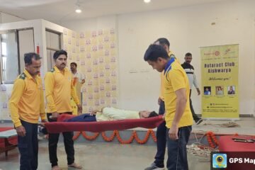 ऐश्वर्या कॉलेज, उदयपुर में सिविल डिफेंस टीम द्वारा डिजास्टर मैनेजमेंट पर प्रशिक्षण कार्यक्रम आयोजित