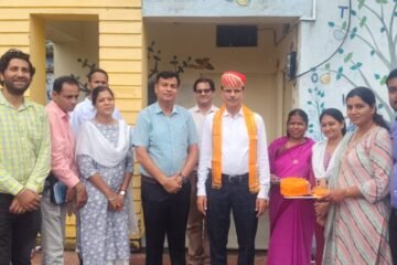 महिला एवं बाल विकास विभाग के निदेशक वासुदेव मालवत ने किया औचक निरीक्षण