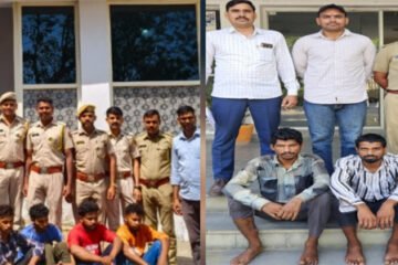 उदयपुर पुलिस ने पकड़े दो गिरोह के 8 शातिर चोर