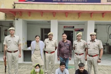 अलवर पुलिस ने सुलझाई हत्या की गुत्थी, 3 आरोपी गिरफ्तार