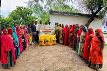 तिलहन फसलों की उन्नत तकनीकी पर एक दिवसीय कृषक प्रशिक्षण एवं आदान वितरण कार्यक्रम संपन्न