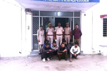 राजस्थान-मध्य प्रदेश सीमा पर पुलिस का बड़ा एक्शन: अंतरराज्यीय भैंस चोर गिरोह का खुलासा, 7 शातिर दबोचे