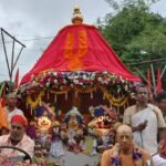 इस्काॅन रथ यात्रा महामहोत्सव मे भक्तो का सैलाब उमडा