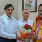 लघु उद्योग भारती चित्तौड़ प्रांत के जाजू व उद्यमी संघवी ने मुख्यमंत्री से की भेंट