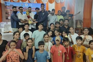 तीन दिवसीय 6 ठीं राज्यस्तरीय किक बॉक्सिंग प्रतियोगिता सम्पन्न,128 पॉइन्ट के साथ उदयपुर की टीम रहीं प्रथम ,उदयपुर ने 31 गोल्ड सहित जीते 47 पदक