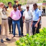 मीडियाकर्मियों ने आदिवासी अंचल झाड़ोल में देखी जल संरक्षण इकाइया