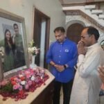 विमान हादसे में दिवंगत शुभ-शगुन को सांसद डॉ रावत ने दी श्रद्धांजलि
