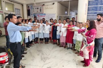 भीलवाड़ा : जिले के चिकित्सा संस्थानों में व्यापक स्तर पर दिलाई जल सरंक्षण की शपथ