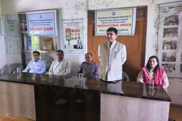 राजस्थान विद्यापीठ के कंप्यूटर विभाग के विधार्थियों हेतु विलेज कैंप का आयोजन