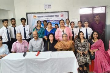 रोटरी क्लब वसुधा द्वारा निशुल्क बाल नेत्र परीक्षण शिविर का आयोजन 