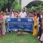इनरव्हील क्लब उदयपुर दीवास ने किया वृक्षारोपण
