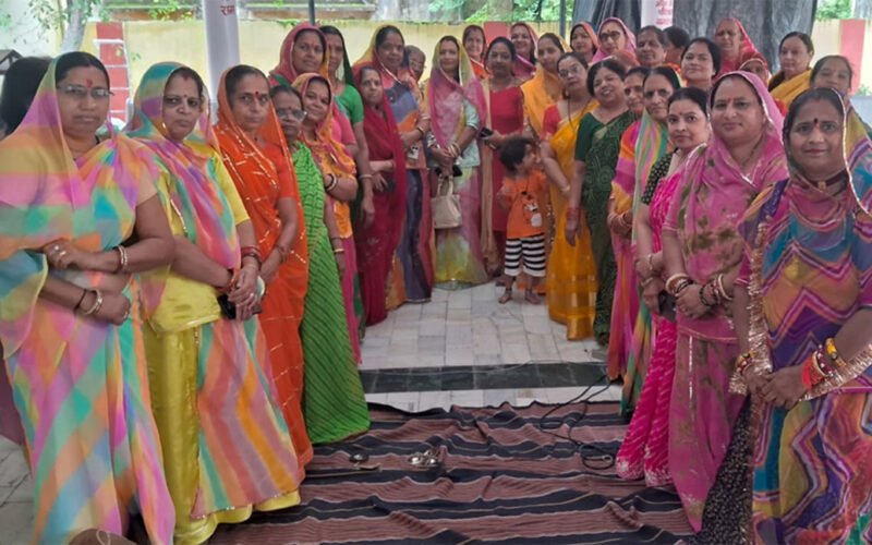 सेक्टर-7 स्थित जगन्नाथ मंदिर प्रांगण में किया पार्थेश्वर महादेव का पूजन