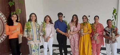 रोटरी क्लब दृ ष्टि पौधरोपण सप्ताह के तहत रोपेगा 500 पौधें