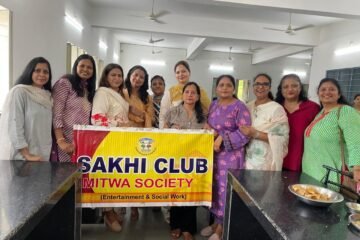 महिलाओं ने प्रज्ञा चक्षु विद्यालय में बच्चों के साथ बिताया एक दिन,उनके साथ खेलकूद प्रतियोगिता की