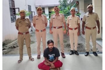 थाना बावलवाडा की बड़ी कार्यवाही: फाइनेंस कर्मियों से लूट, शराब केठेको में चोरी व जानलेवा हमला करने सहित कई मामलों में फरार चल रहा शातिर अभियुक्त गिरफ्तार