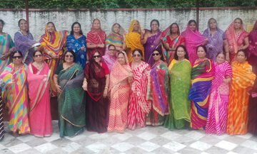 अमरख जी महादेव मंदिर मे वरिष्ठजनों ने खूब जमाया रंग