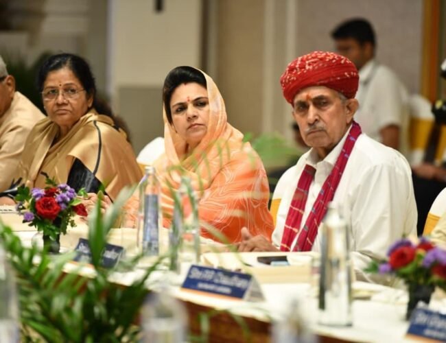 सांसद महिमा कुमारी मेवाड़ ने मुख्यमंत्री से राजसमंद में मार्बल रॉयल्टी वृद्धि और अन्य विकास मुद्दों पर की चर्चा